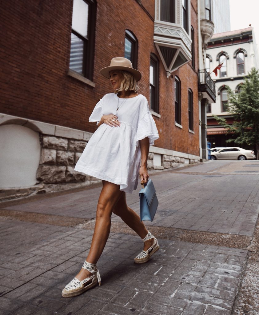 WHITE SUMMER DRESS - Happily Grey